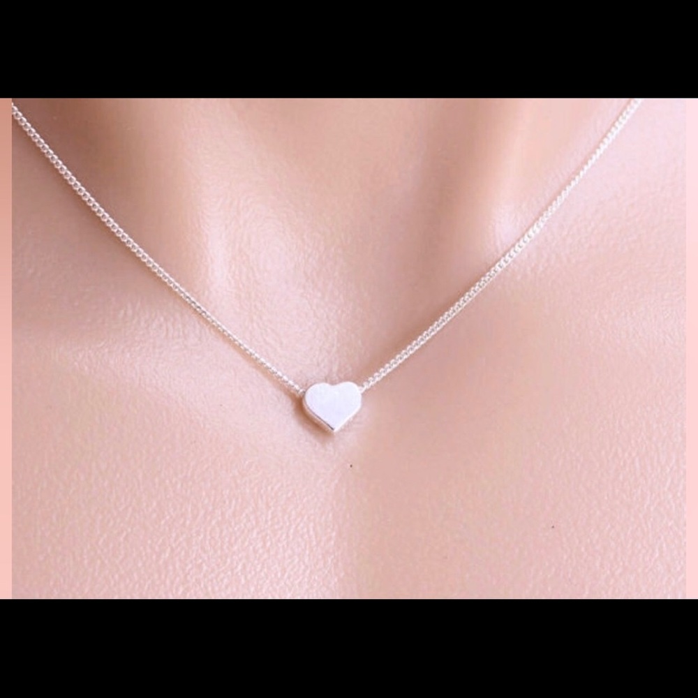 Sterling Silver | Heart Necklace